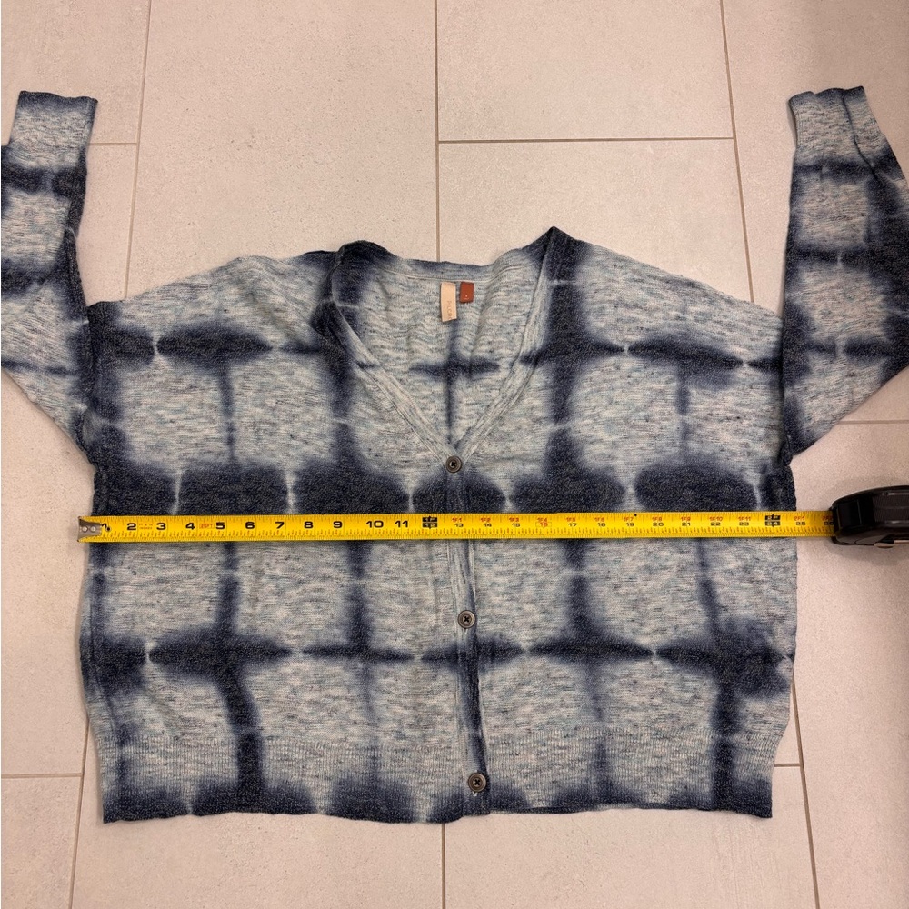 Pilcro Shibori Lightweight Cardigan - Picture 5 of 8